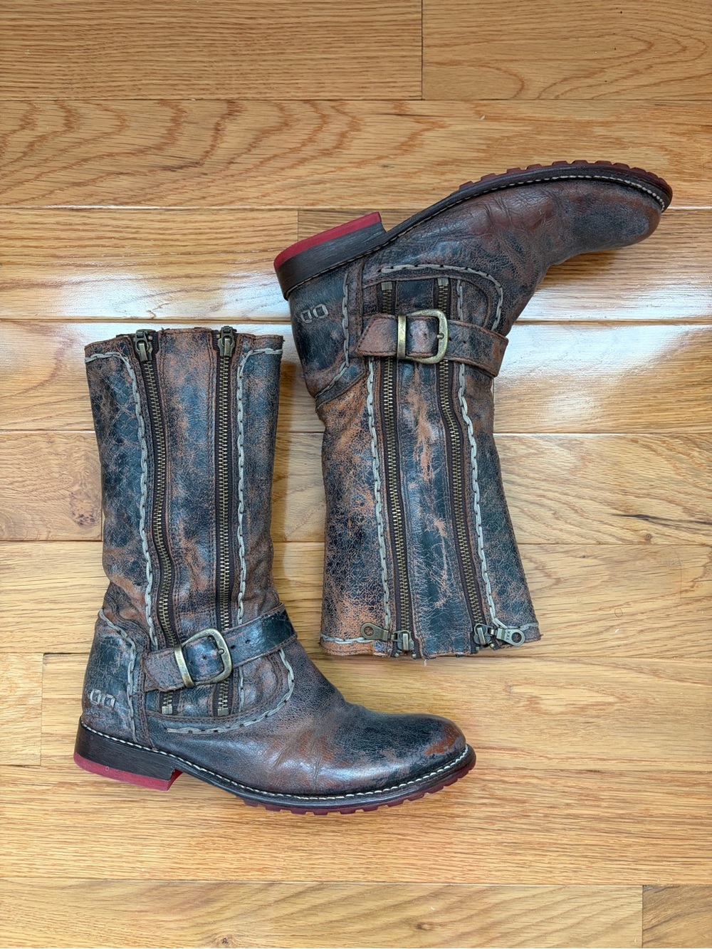Bed Stu Mid-Calf Women's Boots with Buckle